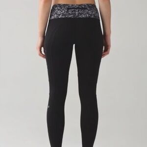 Lululemon Athletica Black High-Waisted Leggings